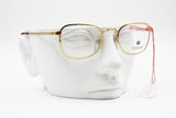 Golden eyewear 80s VOGUE made in italy mod. 3032 // vintage 1980s eyeglasses rectangular blunt avant garde