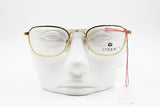 Golden eyewear 80s VOGUE made in italy mod. 3032 // vintage 1980s eyeglasses rectangular blunt avant garde