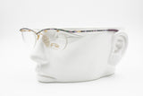 Flair Titan Nickel free Jet Set 699 Eyeglasses frame sunglasses frame, Violet colorfull half rimmed, New Old Stock