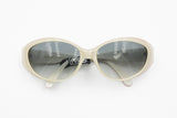 Iconic 1980s sunglasses vintage SAFILO mod. BALI 245, cream and pink rose multilayer, New Old Stock