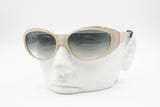 Iconic 1980s sunglasses vintage SAFILO mod. BALI 245, cream and pink rose multilayer, New Old Stock