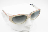 Iconic 1980s sunglasses vintage SAFILO mod. BALI 245, cream and pink rose multilayer, New Old Stock