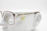 Viennaline Deluxe 1477 20k Golden plated, squared eyeglasses full chiseled embellished front & arms, New Old Stock 1970s
