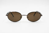 Vintage sunglasses ROLLING 793, Oval sunglasses bronze metallized brown lenses, New Old Stock