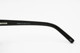 Marilyn by Sam Shaw MM 02024 wayfarer vintage sunglasses black, deep blue lenses, New Old Stock