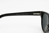 Marilyn by Sam Shaw MM 02024 wayfarer vintage sunglasses black, deep blue lenses, New Old Stock