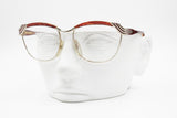 1960s REGIA Hand Made frame womens ladies, pale golden adorned hot tones, New Old Stock