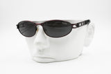 Vintage red/violet aged effect biker sunglasses wrapping oval lenses, FLOYD FL6141, New Old Stock