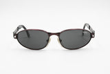 Vintage red/violet aged effect biker sunglasses wrapping oval lenses, FLOYD FL6141, New Old Stock