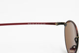 Sunglasses round - panto Robert la Roche Vienne mod. 162 caliber 48 22 140 , New Old Stock 1990s