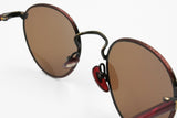 Sunglasses round - panto Robert la Roche Vienne mod. 162 caliber 48 22 140 , New Old Stock 1990s