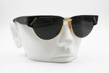 Atelier Gabrielli mod. 134 handmade Vintage Italian Sunglasses wayfarer strass, Golden metal womens, New Old Stock 1970s