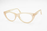 Vintage Skin pink cat eye glasses frame LOOK Old America U.S.A., Vintage retro glasses, New Old Stock
