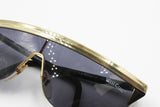 West Coast by Equipe Vista futuristic space age hip hop sunglasses mask, mono lens, New Old Stock 1980s