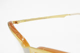 LINO VENEZIANI mod. LV 767/2 - 55 womens elegant frame eyeglasses, Caramel Golden Silver, New Old Stock 1980s