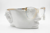 MOLYNEUX Parisian Paris Vintage optical frame womens, Clear acetate glasses, New Old Stock 1970s