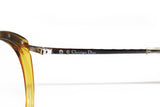 Christian dior mod. 2163 1990s eyewear frame // sunglasses frame coachella style ladies frame, metal and cellulose CD logo