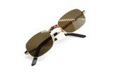 Vintage 70s rectangular sunglasses made in Italy Conquest collab. Ventura, hipster Alternative goggles , Dope jaguar animalier weft, NOS