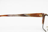 Mila Schön eyeglasses frame Modern Modernist, flat top aged effect, New Old Stock 1980s