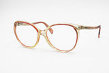 Rodenstock Lady Pusch women frame eyeglasses-sunglasses, Clear yellow, red, pink, New Old Stock 1980s