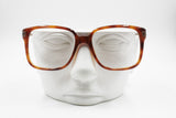 LOZZA mod. Regent big squared tortoise glasses frame, Wooden pattern arms, New Old Stock