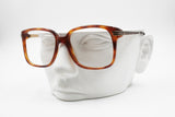 LOZZA mod. Regent big squared tortoise glasses frame, Wooden pattern arms, New Old Stock