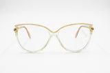 Silhouette 1073/2 made in Austria Vintage NOS Eyeglass frame, Oval with sinuous eyebrows line, New Old Stock 1980s