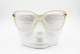 Silhouette 1073/2 made in Austria Vintage NOS Eyeglass frame, Oval with sinuous eyebrows line, New Old Stock 1980s