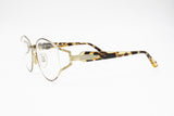 Paco Rabanne Paris Vintage eyeglasses frame, Oval womens large with design lugs, New Old Stock 1980s