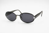 Les Copains sunglasses mod. LC 305 Size 53, Oval sunglasses darken gunmetal frame, New Old Stock 1990s
