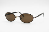 Vintage sunglasses ROLLING 793, Oval sunglasses bronze metallized brown lenses, New Old Stock