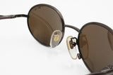 Vintage sunglasses ROLLING 793, Oval sunglasses bronze metallized brown lenses, New Old Stock