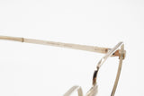 Desil 14K golden plated eyewear frame, finest Italian quality squared frame, New Old Stock 1970s
