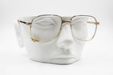 Desil 14K golden plated eyewear frame, finest Italian quality squared frame, New Old Stock 1970s