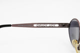 Enrico Coveri You Young 6761 preppy Vintage Sunglasses NOS, Round oval rims pale violet, New Old Stock