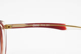 Red-Clear cat eye womens eyeglass frame, Desa mod. 291, little cat eye glasses, New Old Stock 1980s