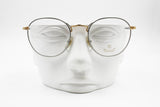 Façonnable MILTON 748 round pantos frame Luxury eyeglass frame Gold 22k Carats , New Old Stock 90s