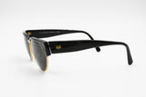 Atelier Gabrielli mod. 134 handmade Vintage Italian Sunglasses wayfarer strass, Golden metal womens, New Old Stock 1970s