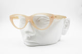 Vintage Skin pink cat eye glasses frame LOOK Old America U.S.A., Vintage retro glasses, New Old Stock