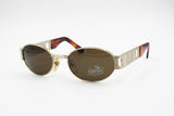 Von Furstenberg Vintage Sunglasses mod. MF 65 col. 249, preppy style big designer arms, New Old Stock