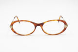 Oval little cay eye frame Brown tortoise and Gold, Ouverture made in Italy mod. OV10, New Old Stock