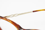 Oval little cay eye frame Brown tortoise and Gold, Ouverture made in Italy mod. OV10, New Old Stock