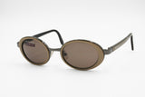 REPLAY R118S Sunglasses oval, 90s new sunglasses gray changing & gunmetal, New Old Stock