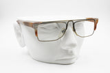Mila Schön eyeglasses frame Modern Modernist, flat top aged effect, New Old Stock 1980s