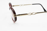 Oval little cay eye frame Red-Violet glittered, Ouverture made in Italy mod. OV10, New Old Stock