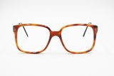 LOZZA mod. Regent big squared tortoise glasses frame, Wooden pattern arms, New Old Stock