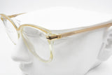 Silhouette 1073/2 made in Austria Vintage NOS Eyeglass frame, Oval with sinuous eyebrows line, New Old Stock 1980s