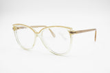 Silhouette 1073/2 made in Austria Vintage NOS Eyeglass frame, Oval with sinuous eyebrows line, New Old Stock 1980s