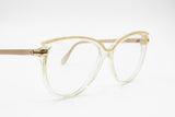 Silhouette 1073/2 made in Austria Vintage NOS Eyeglass frame, Oval with sinuous eyebrows line, New Old Stock 1980s