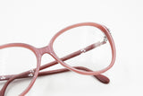 Silhouette 1086 2606 Women Vintage eyeglass frame Pink changing acetate e Silver details, New Old Stock 80s